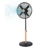 Image de Cecotec Ventilateur sur Pied EnergySilence 600 Woodstyle 50 W Finition Bois Diamètre 16 4 Pales 3 Vitesses Oscillation