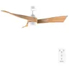 Image de Cecotec Ventilateur de plafond avec lampe EnergySilence Aero 5280 LightWood
