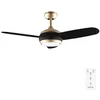 Image de Cecotec - Ventilateur de Plafond avec Lumière EnergySilence Aero 4265 GoldBlack - 65 W Diamètre 106 cm Télécommande