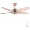 Image de Cecotec - Ventilateur De Plafond Avec Lumière Energysilence Aero 4260 Full Orange - 40 W, Diamètre 106 Cm, Lampe Intégré