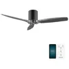 Image de Cecotec Ventilateur de Plafond EnergySilence Aero 5285 BlackTransparent Connected Moteur DC 40W Diamètre 132 cm Basse