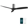 Image de Cecotec Ventilateur de Plafond EnergySilence Aero 5500 Aqua IronBlack Connected Moteur DC 40W Diamètre 132 cm