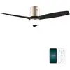 Image de Cecotec - Ventilateur De Plafond Avec Lumière Energysilence Aero 5600 Aqua Goldblack Connected - 40 W, 6 Vitesses