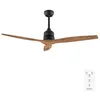 Image de Cecotec Ventilateur de Plafond EnergySilence Aero 5270 DarkWood Moteur DC 40W Diamètre 132 cm 3 Pales Télécommande