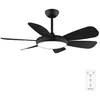 Image de Cecotec Ventilateur De Plafond Avec Lumière EnergySilence Aero 5200 Black Pro. 36 W Diamètre 132 cm LED 32 W Télécommande