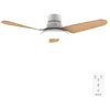 Image de Cecotec Ventilateur de plafond avec lumière EnergySilence Aero 5200 Light LightWood