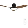 Image de Cecotec - Ventilateur De Plafond Avec Lumière Energysilence Aero 5200 Light Darkwood - 30 W, Diamètre 109 Cm