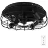 Image de Cecotec - Ventilateur de Plafond avec Lumière EnergySilence LampAero 600 Iron Design - 20 W Diamètre 50 cm
