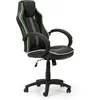 Image de Fauteuil De Bureau Réglable Et Inclinable Formula Tapissé En Similicuir, Noir/vert