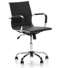 Image de Fauteuil de Bureau Croma inclinable NoirCuir Synthétique Chaise Executive avec accoudoirs et Coussin rembourré Hauteur réglable