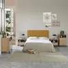 Image de marcKonfort Tête de lit tapissée Creta 150x60cm moutarde