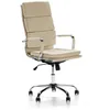 Image de Fauteuil de Bureau Morgan inclinable Taupe Cuir synthétique