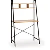 Image de Bureau Blanca Noir, 1 Étagère, Style Industriel, 83 Cm Longueur