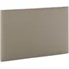 Image de Tête De Lit Aura Tapissée En Tissu Beige 90x60 Cm