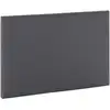 Image de Tête De Lit Aura Recouverte De Tissu Gris Foncé 90x60 Cm