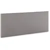Image de Tête de lit Aura recouverte de tissu Gris Clair 160x60 cm