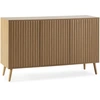 Image de Buffet Lluvia 3 Portes En Chêne, Largeur 120 Cm