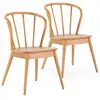 Image de Pack 2 chaises brisa en bois coleur chêne I23007