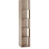 Image de Etagère D'angle Fiyi 5 Trous Couleur Chêne