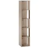 Image de Etagère dangle Fiyi 5 trous couleur chêne