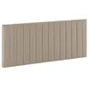 Image de Tête de lit tapissée Eris 150x60 cm Beige