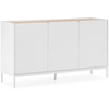 Image de Buffet Curva 3 Portes Couleur Blanc