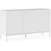 Image de Buffet curva 3 portes couleur blanc I24097