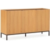 Image de Buffet Curva 3 Portes Couleur Chêne