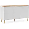 Image de Buffet Desi 3 Portes Couleur Blanc