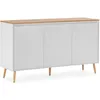 Image de Buffet Desi 3 portes couleur Blanc