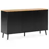 Image de Buffet desi 3 portes couleur noir I24114