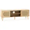 Image de Meuble tv luna 2 portes couleur chêne I25007