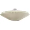 Image de BOVER lampe de plafond SIAM 80 (Ruban crème translucide - Fer, acier inoxydable, méthacrylate, ruban.)