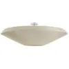 Image de BOVER lampe de plafond SIAM 120 (Ruban crème translucide, petite structure - Fer, acier inoxydable, méthacrylate, ruban.)