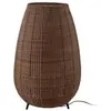 Image de BOVER lampadaire extérieur AMPHORA 03 (Rotin brun, bulbes non inclus - Aluminium, polyéthylène, fibre synthétique)