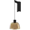 Image de BOVER lampe murale DREP A/01 (Ambre miroir - Aluminium, fer, verre/polycarbonate)