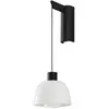 Image de BOVER lampe murale DREP A/01 (Blanc opalin - Aluminium, fer, verre/polycarbonate)
