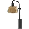 Image de BOVER lampe murale DREP A/04 (Ambre miroir - Aluminium, fer, verre borosilicaté)
