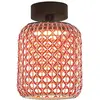 Image de BOVER lampe de plafond pour extérieur NANS PF/21 OUTDOOR (Rouge avec des touches d'orange et de beige - Acier inoxydable, aluminium, polycarbonate, fibre synthétique.)