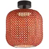 Image de BOVER lampe de plafond pour extérieur NANS PF/31 OUTDOOR (Rouge avec des touches d'orange et de beige - Acier inoxydable, aluminium, polycarbonate, fibre synthétique.)