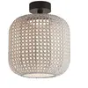 Image de BOVER lampe de plafond pour extérieur NANS PF/31 OUTDOOR (Beige avec des touches de bleu clair et de gris clair. - Acier inoxydable, aluminium, polycarbonate, fibre synthétique.)