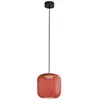 Image de BOVER lampe à suspension pour extérieur NANS S/31 OUTDOOR (Rouge avec des touches d'orange et de beige - Acier inoxydable, aluminium, polycarbonate, fibre synthétique.)