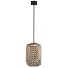 Image de BOVER lampe à suspension pour extérieur NANS S/31.2 OUTDOOR (Brun avec des touches de beige et de gris clair - Acier inoxydable, aluminium, polycarbonate, fibre synthétique.)