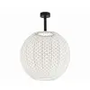 Image de BOVER lampe de plafond pour extérieur NANS SPHERE PF/60 OUTDOOR (Beige avec des touches de bleu clair et de gris clair. - Acier inoxydable, aluminium, polycarbonate, fibre synthétique.)