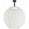 Image de BOVER lampe de plafond pour extérieur NANS SPHERE PF/80 OUTDOOR (Beige avec des touches de bleu clair et de gris clair. - Acier inoxydable, aluminium, polycarbonate, fibre synthétique.)