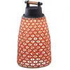 Image de BOVER lampe de table pour extérieur NANS PORTABLE M/41/R OUTDOOR (Rouge avec des touches d'orange et de beige - Acier inoxydable, aluminium, polycarbonate, fibre synthétique.)