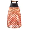 Image de BOVER lampe de table NANS PORTABLE M/49/R OUTDOOR (Rouge avec des touches d'orange et de beige - Acier inoxydable, aluminium, polycarbonate, fibre synthétique.)