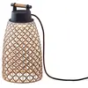 Image de BOVER lampe de table NANS PORTABLE M/41 OUTDOOR (Brun avec des touches de beige et de gris clair - Acier inoxydable, aluminium, polycarbonate, fibre synthétique.)