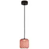 Image de BOVER lampe à suspension pour extérieur NANS S/16 OUTDOOR (Rouge avec des touches d'orange et de beige - Acier inoxydable, aluminium, polycarbonate, fibre synthétique.)