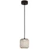 Image de BOVER lampe à suspension pour extérieur NANS S/16 OUTDOOR (Beige avec des touches de bleu clair et de gris clair. - Acier inoxydable, aluminium, polycarbonate, fibre synthétique.)